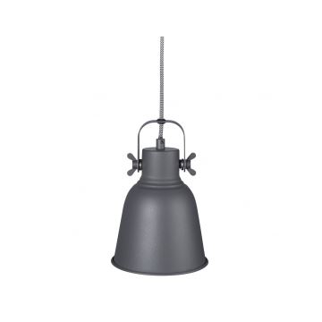 Nordlux - Hanglamp aan een koord ADRIAN 1xE27/25W/230V diameter 16 cm antraciet