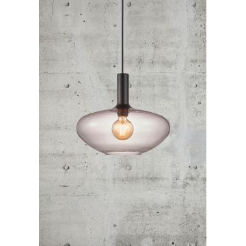 Nordlux - Hanglamp aan een koord ALTON 1xE27/60W/230V zwart