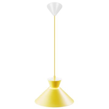 Nordlux - Hanglamp aan een koord DIAL 1xE27/40W/230V diameter 25 cm geel