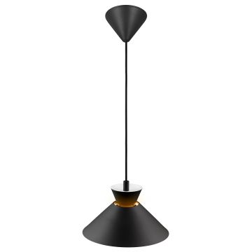 Nordlux - Hanglamp aan een koord DIAL 1xE27/40W/230V diameter 25 cm zwart