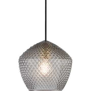 Nordlux - Hanglamp aan een koord ORBIFORM 1xE27/40W/230V zwart/grijs