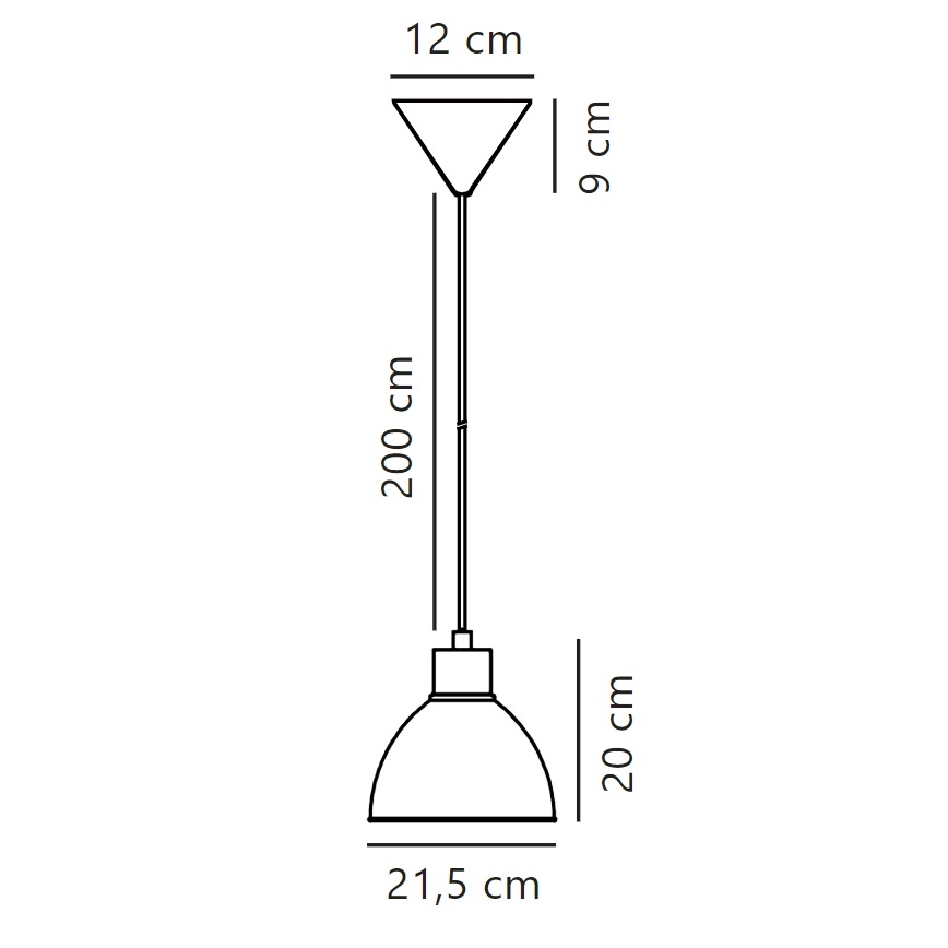 Nordlux - Hanglamp aan een koord POP 1xE27/40W/230V beige