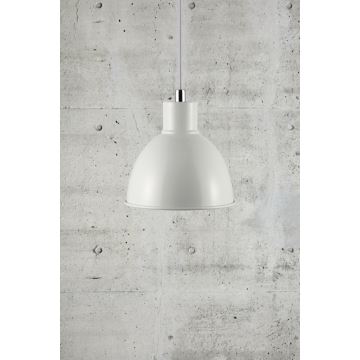 Nordlux - Hanglamp aan een koord POP 1xE27/40W/230V wit