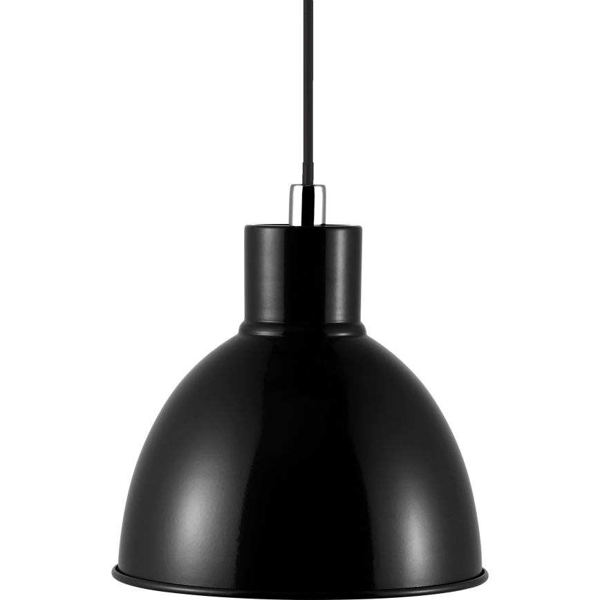 Nordlux - Hanglamp aan een koord POP 1xE27/40W/230V zwart/chroom