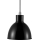 Nordlux - Hanglamp aan een koord POP 1xE27/40W/230V zwart/chroom