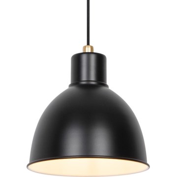 Nordlux - Hanglamp aan een koord POP 1xE27/40W/230V zwart/goud