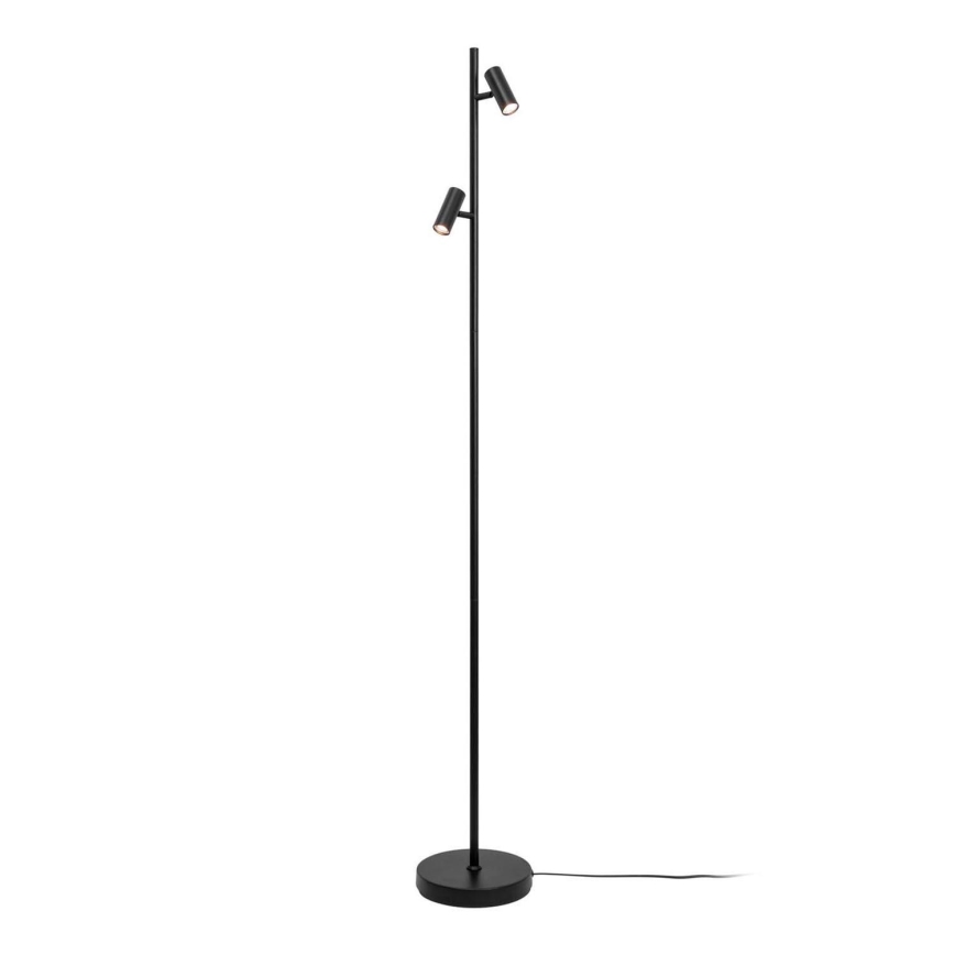 Nordlux - Lampadaire à intensité variable OMARI 2xLED/3,2W/230V noir