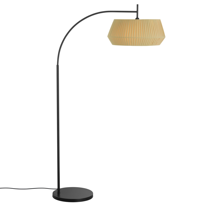 Nordlux - Lampadaire DICTE 1xE27/60W/230V noir/beige