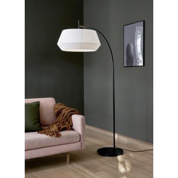 Nordlux - Lampadaire DICTE 1xE27/60W/230V noir/blanc