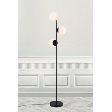 Nordlux - Lampadaire LILLY 3xE14/25W/230V noir