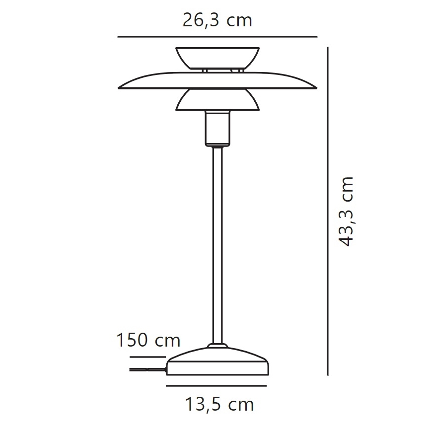 Nordlux - Lampe de table CARMEN 1xE14/25W/230V noir