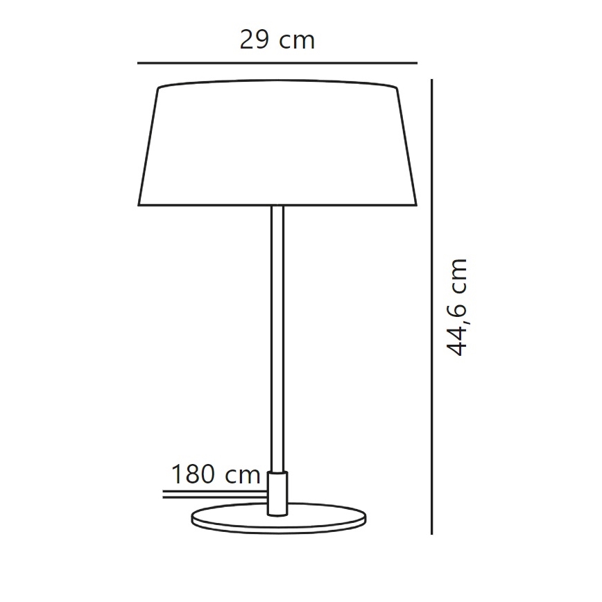 Nordlux - Lampe de table CLASI 3xE14/10W/230V