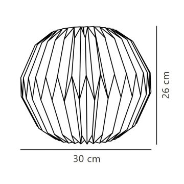 Nordlux - Lampenkap BELLOY E27 diameter 30 cm