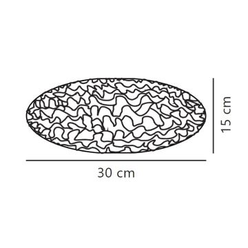 Nordlux - Lampenkap VILLO E27 diameter 30 cm wit