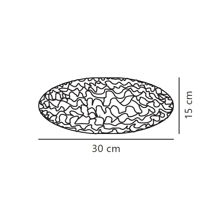 Nordlux - Lampenkap VILLO E27 diameter 30 cm wit