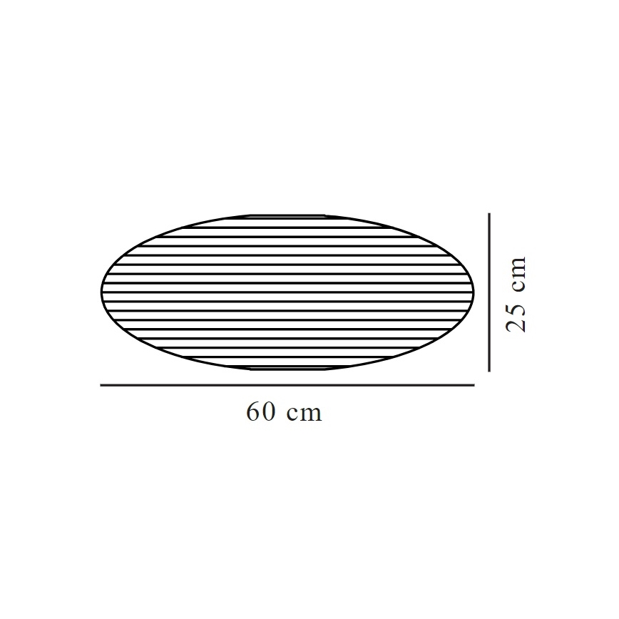 Nordlux - Lampenkap VILLO E27 diameter 60 cm paars