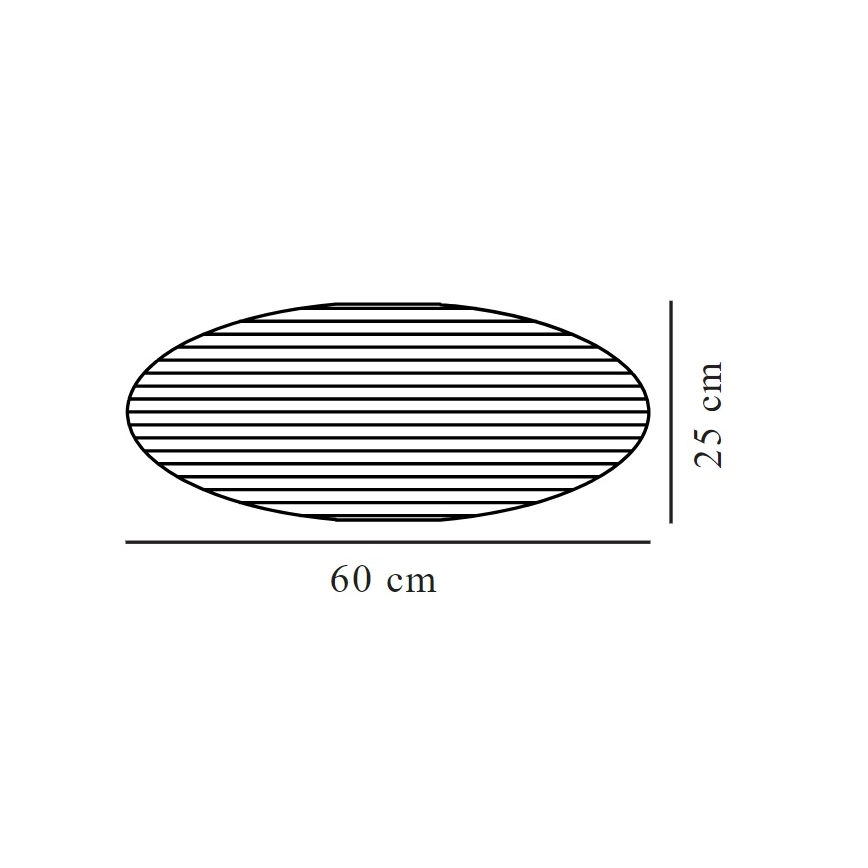 Nordlux - Lampenkap VILLO E27 diameter 60 cm wit