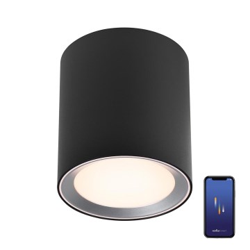 Nordlux - LED Dimbaar badkamer Spot LANDON SMART LED/8W/230V 2700-6500K IP44 zwart