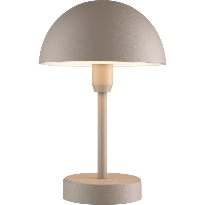 Nordlux - LED Dimbaar rechargeable buitenshuis tafellamp ELLEN LED/2,8W/3,7V IP44 beige