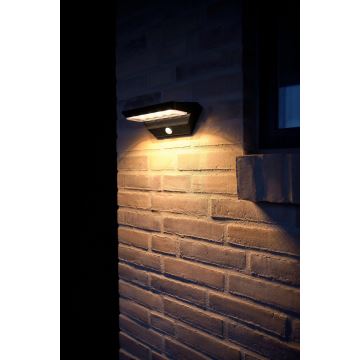 Nordlux - LED Solar wandlamp met sensor AGENA LED/5W/3,7V IP44