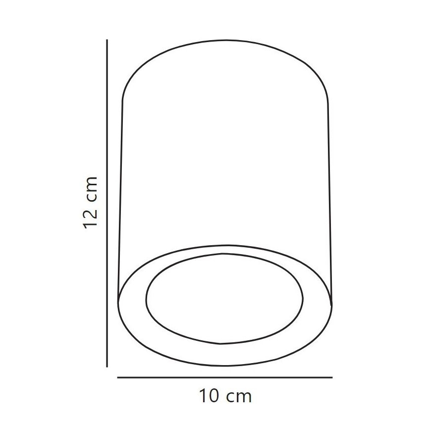 Nordlux - LED spot FALLON LONG LED/5,5W/230V zwart