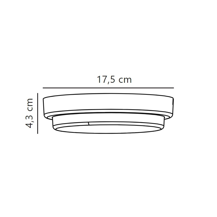 Nordlux - LED Wandlamp voor buiten CUBA LED/6,5W/230V IP54 diameter 17,5 cm wit