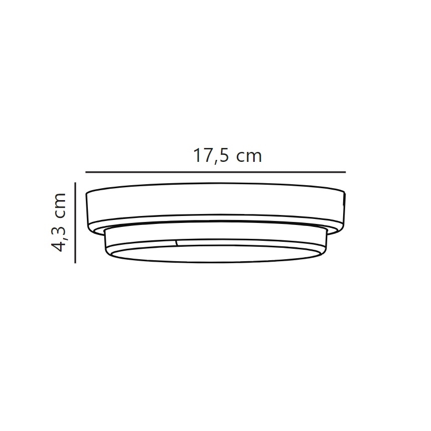 Nordlux - LED Wandlamp voor buiten CUBA LED/6,5W/230V IP54 diameter 17,5 cm zwart