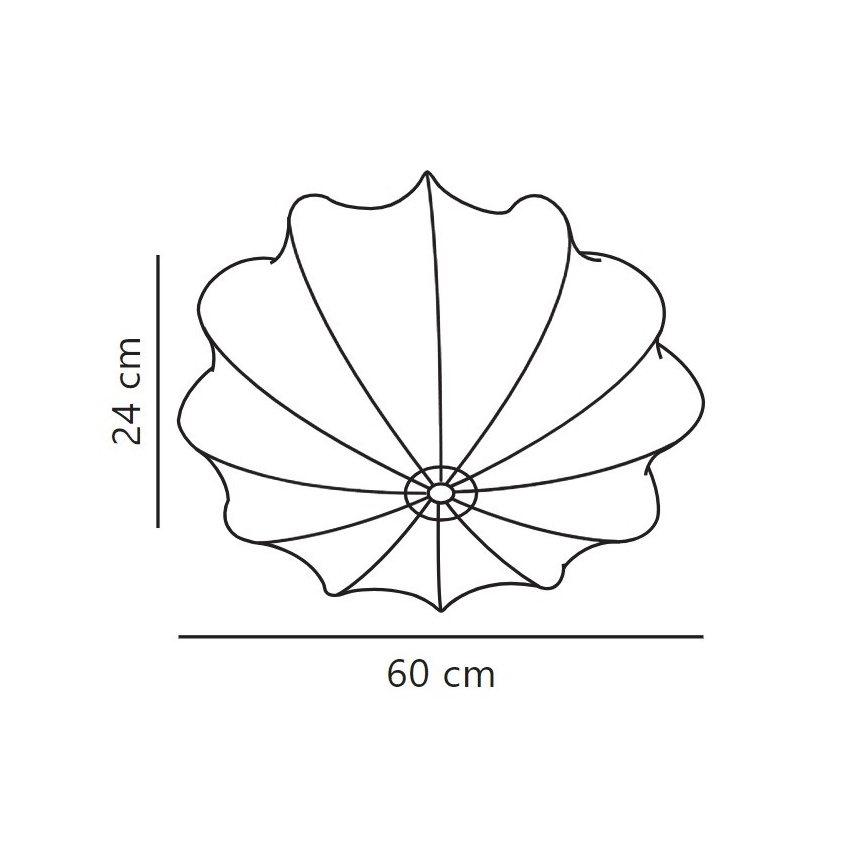 Nordlux - Plafondlamp AERON 3xE27/25W/230V diameter 60 cm