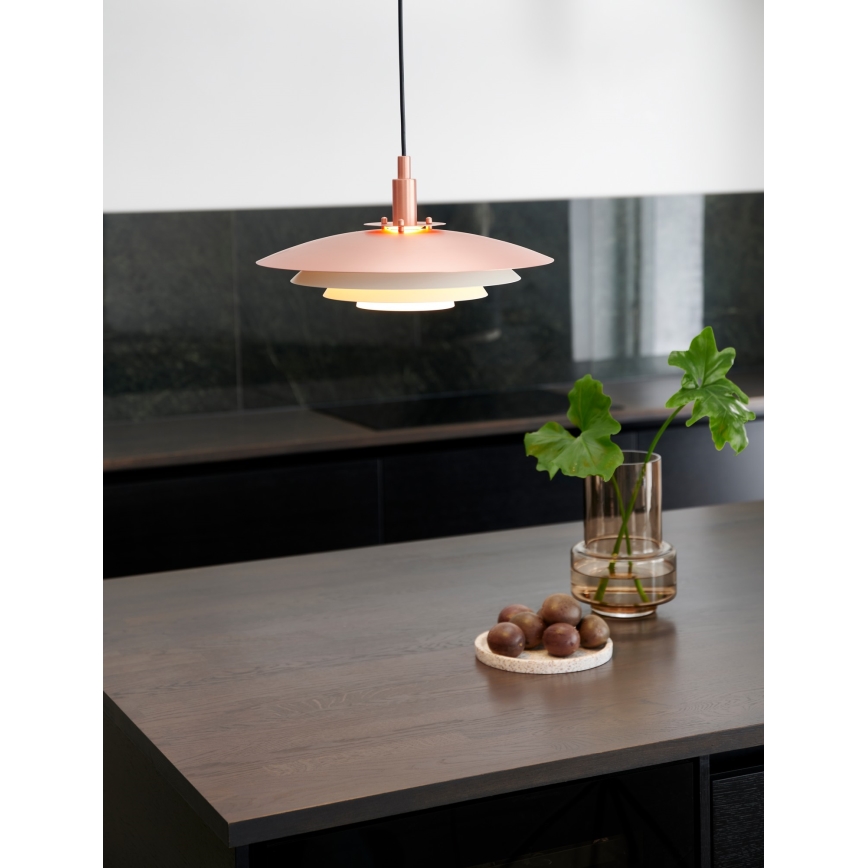 Nordlux - Suspension filaire BRETAGNE 1xG9/25W/230V Rose doré