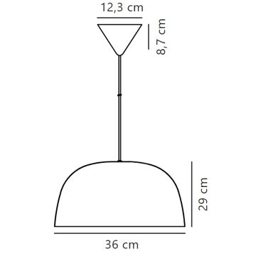 Nordlux - Suspension filaire CERA 1xE27/60W/230V doré