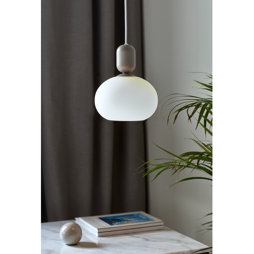 Nordlux - Suspension filaire NOTTI 1xE27/40W/230V gris