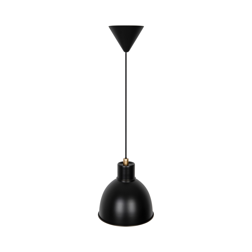 Nordlux - Suspension filaire POP 1xE27/40W/230V noir/doré