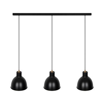 Nordlux - Suspension filaire POP 3xE27/40W/230V noir/doré