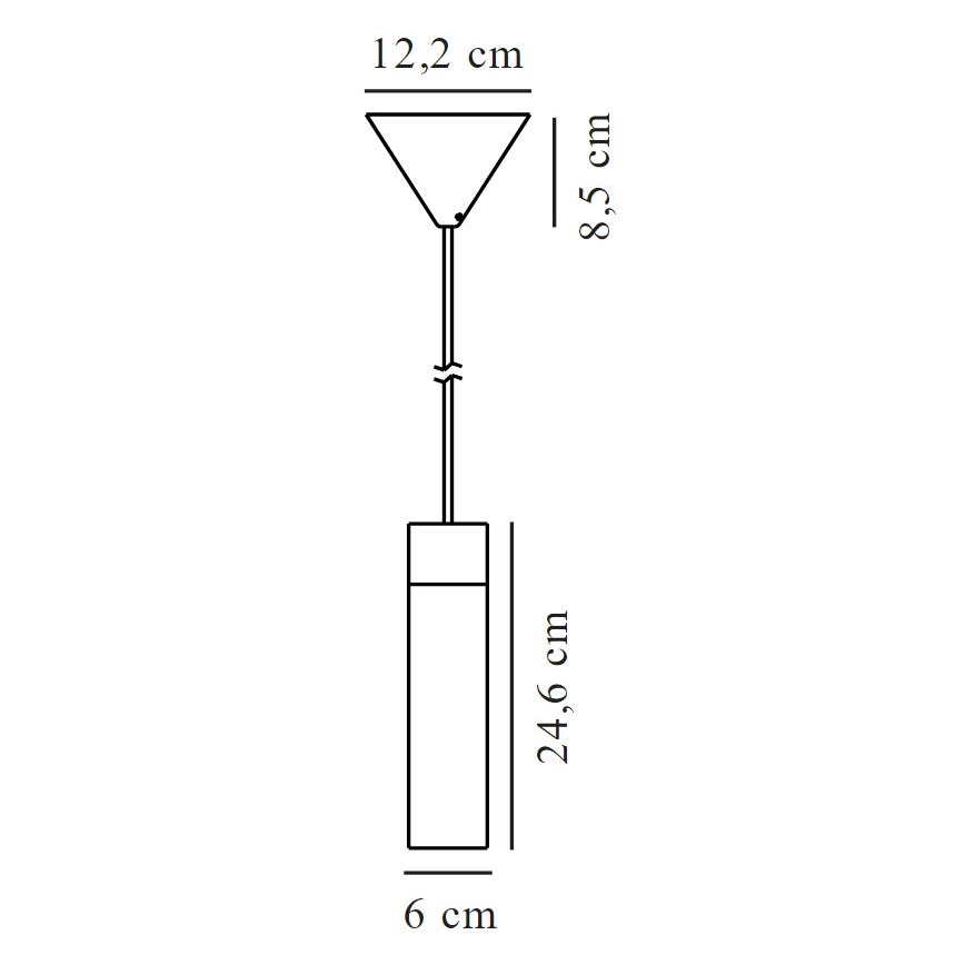 Nordlux - Suspension filaire TILO 1xGU10/15W/230V noir