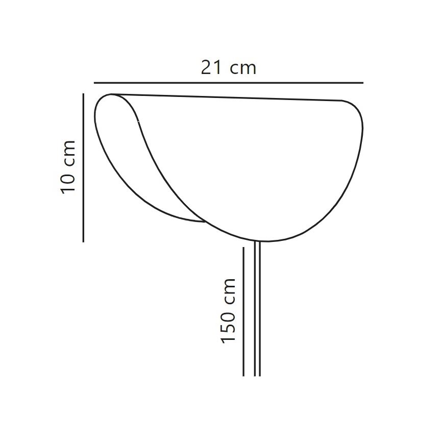 Nordlux - Wandlamp MODEL 1xE14/25W/230V groen