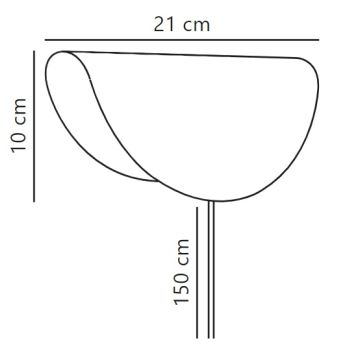 Nordlux - Wandlamp MODEL 1xE14/25W/230V wit