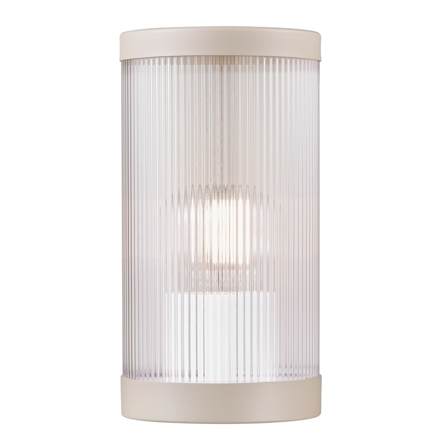 Nordlux - Wandlamp voor buiten COUPAR 1xE27/25W/230V IP54 beige