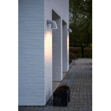 Nordlux - Wandlamp voor buiten FRONT 1xGU10/28W/230V IP44 wit