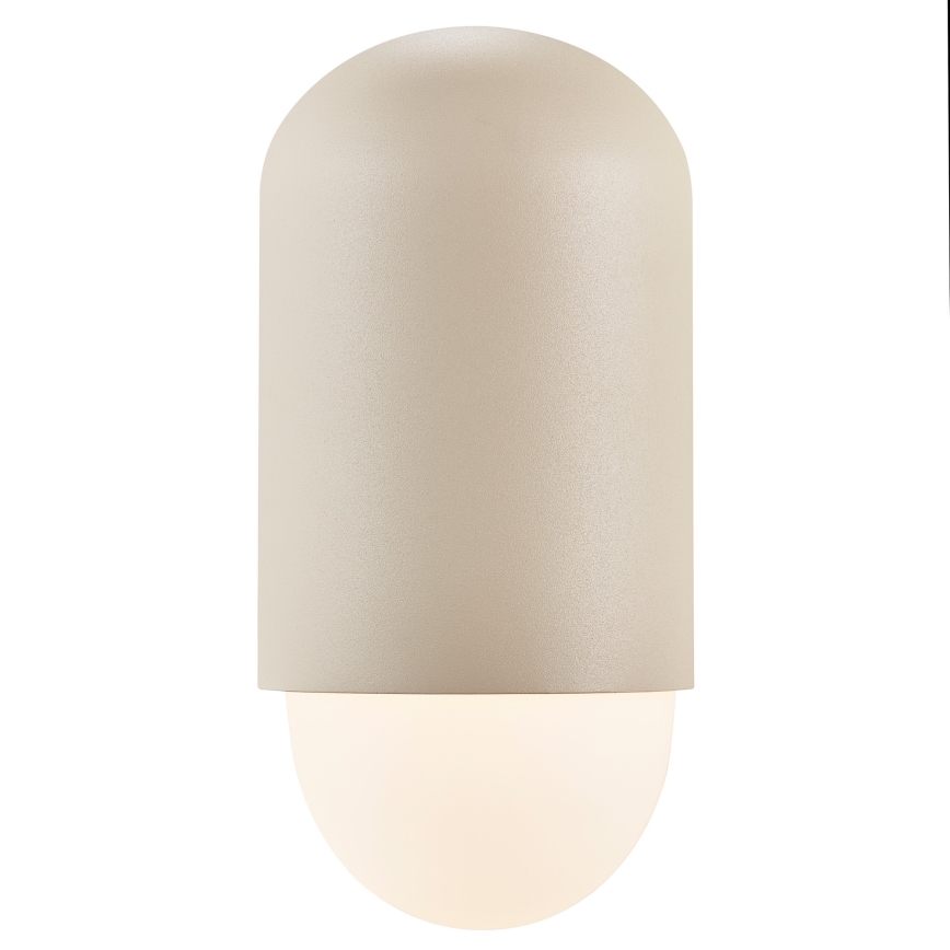 Nordlux - Wandlamp voor buiten HEKA 1xE27/60W/230V IP54 beige