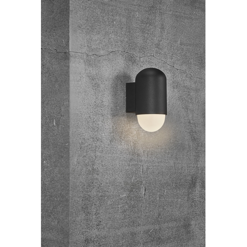 Nordlux - Wandlamp voor buiten HEKA 1xE27/60W/230V IP54 zwart