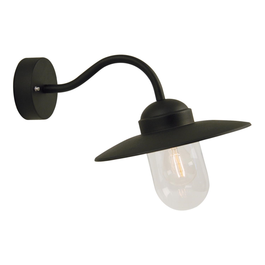 Nordlux - Wandlamp voor buiten LUXEMBOURG 1xE27/60W/230V IP54 zwart