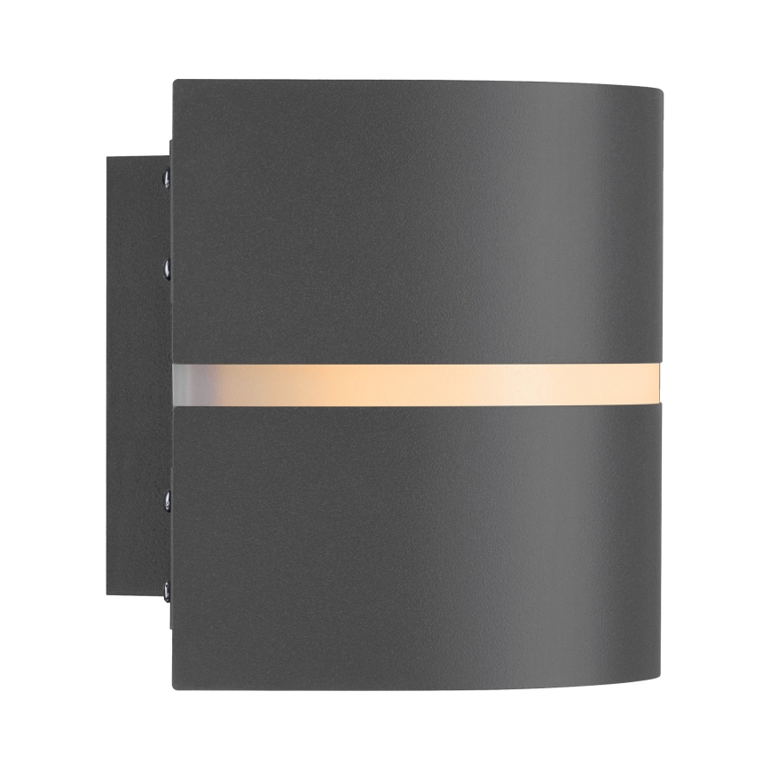 Nordlux - Wandlamp voor buiten SIBELIS 1xE27/10W/230V IP44 antraciet