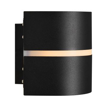 Nordlux - Wandlamp voor buiten SIBELIS 1xE27/10W/230V IP44 zwart