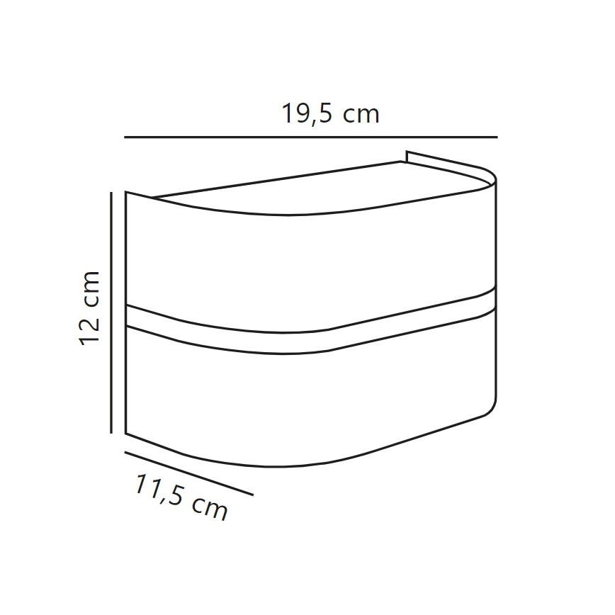 Nordlux - Wandlamp voor buiten SIBELIS 1xE27/10W/230V IP44 zwart