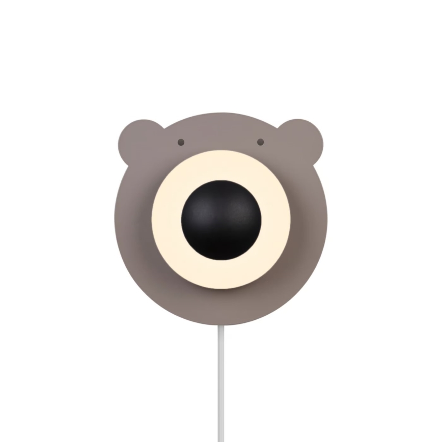 Nordlux - Wandlamp voor kinderen BRUNA BEAR 1xE14/25W/230V beer