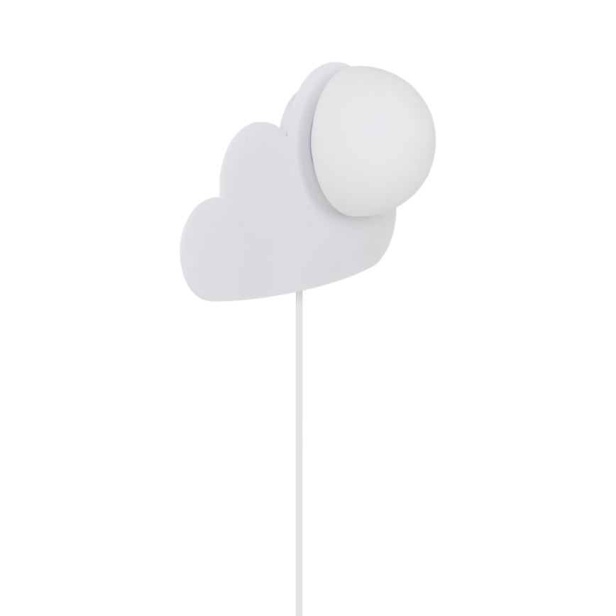 Nordlux - Wandlamp voor kinderen SKYKU CLOUD 1xE14/25W/230V wolk