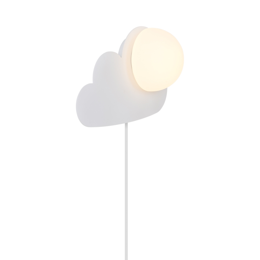 Nordlux - Wandlamp voor kinderen SKYKU CLOUD 1xE14/25W/230V wolk