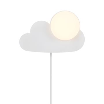 Nordlux - Wandlamp voor kinderen SKYKU CLOUD 1xE14/25W/230V wolk