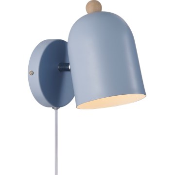 Nordlux - Wandspot GASTON 1xE27/15W/230V blauw