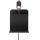 Nordlux - Wandspot met plank en USB ROOMI 1xGU10/8W/230V zwart